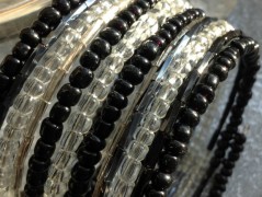 Lístečkové náušnice - S.Steel