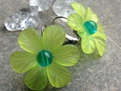 Lístečkové náušnice - S.Steel