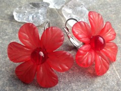 Lístečkové náušnice - S.Steel