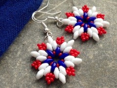 Lístečkové náušnice - S.Steel