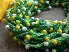 Lístečkové náušnice - S.Steel