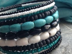 Lístečkové náušnice - S.Steel