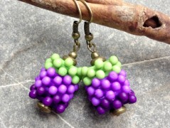 Lístečkové náušnice - S.Steel