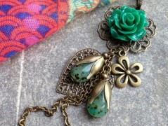 Lístečkové náušnice - S.Steel