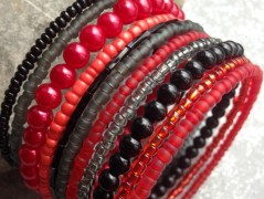 Lístečkové náušnice - S.Steel