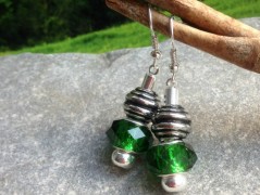 Lístečkové náušnice - S.Steel