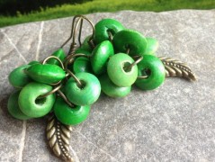 Lístečkové náušnice - S.Steel