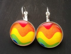 Lístečkové náušnice - S.Steel