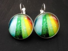 Lístečkové náušnice - S.Steel