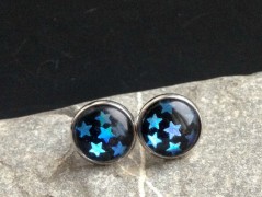 Lístečkové náušnice - S.Steel