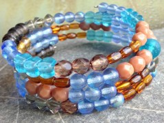 Lístečkové náušnice - S.Steel