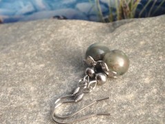 Lístečkové náušnice - S.Steel