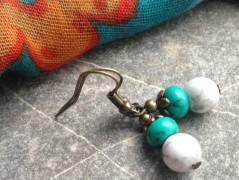 Lístečkové náušnice - S.Steel