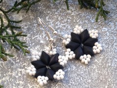 Lístečkové náušnice - S.Steel