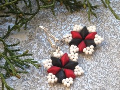 Lístečkové náušnice - S.Steel