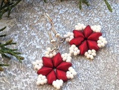 Lístečkové náušnice - S.Steel