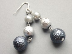 Lístečkové náušnice - S.Steel