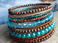 Lístečkové náušnice - S.Steel