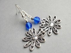 Lístečkové náušnice - S.Steel