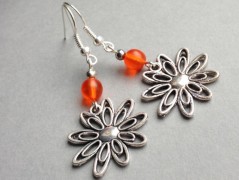 Lístečkové náušnice - S.Steel