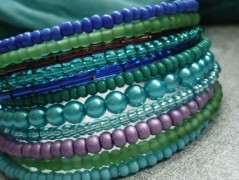 Lístečkové náušnice - S.Steel