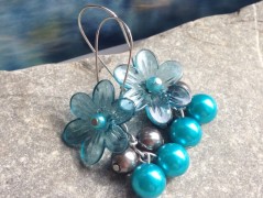 Lístečkové náušnice - S.Steel