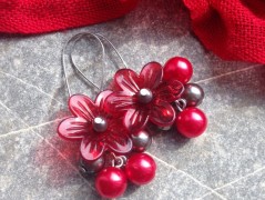 Lístečkové náušnice - S.Steel