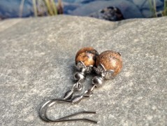 Lístečkové náušnice - S.Steel