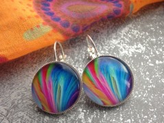 Lístečkové náušnice - S.Steel