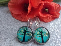 Lístečkové náušnice - S.Steel