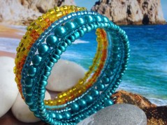 Lístečkové náušnice - S.Steel