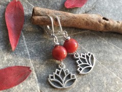 Lístečkové náušnice - S.Steel