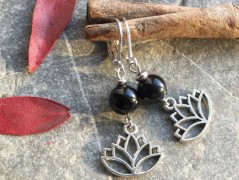 Lístečkové náušnice - S.Steel