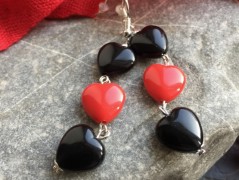 Lístečkové náušnice - S.Steel