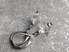 Lístečkové náušnice - S.Steel