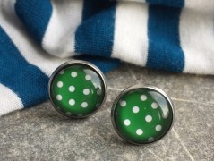 Lístečkové náušnice - S.Steel