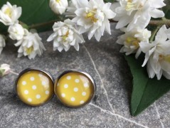 Lístečkové náušnice - S.Steel