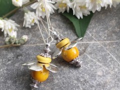 Lístečkové náušnice - S.Steel