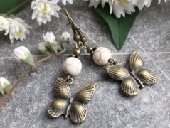 Lístečkové náušnice - S.Steel