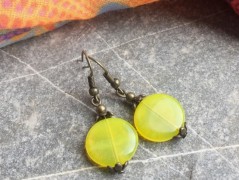 Lístečkové náušnice - S.Steel