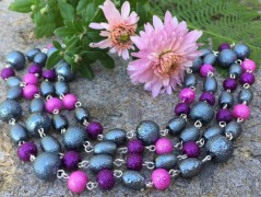 Lístečkové náušnice - S.Steel