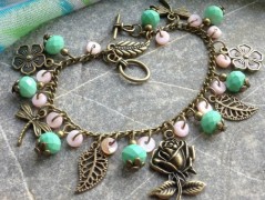 Lístečkové náušnice - S.Steel