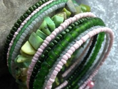 Lístečkové náušnice - S.Steel