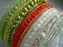 Lístečkové náušnice - S.Steel