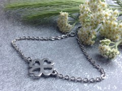 Lístečkové náušnice - S.Steel