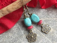 Lístečkové náušnice - S.Steel