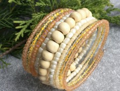 Lístečkové náušnice - S.Steel