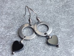 Lístečkové náušnice - S.Steel