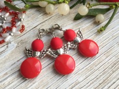 Lístečkové náušnice - S.Steel