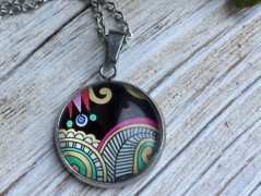 Lístečkové náušnice - S.Steel